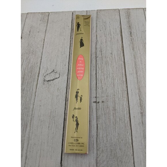 Vintage J&P Coats Neck Opening Metal Zipper 22" Forest Green 61-A - Picture 4 of 4